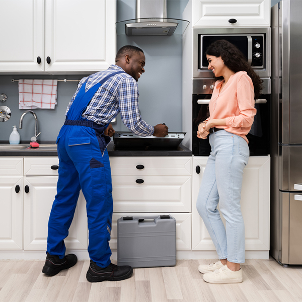 can you provide an estimate for cooktop repair before beginning any work in Ravenel